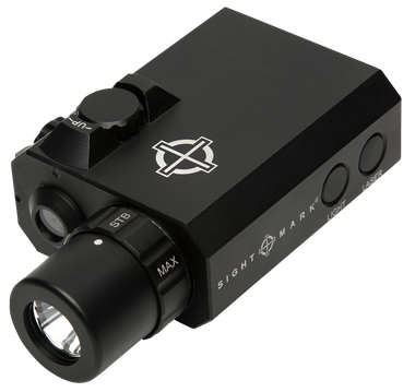 Sightmark SM25012 LoPro Mini Combo Flashlight and Green Laser SightMatte Black 300 Lumens White LED