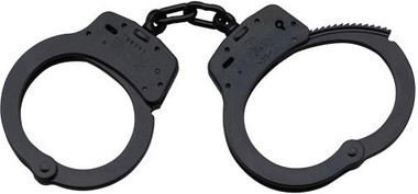Smith & Wesson M100 Handcuffs - Hinged Blue Standard