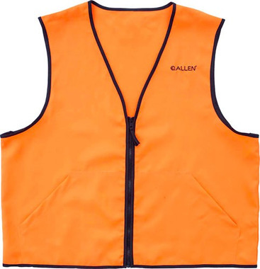 ORANGE X-LARGE 2 FRONT POCKETSALLEN DELUXE HUNTING VEST