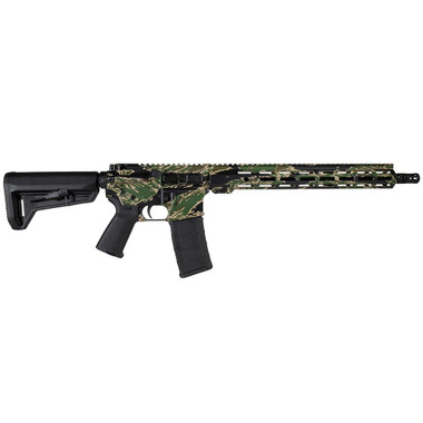 Shark Coast Tactical "Tiger Stripe" Rifle 5.56mm 30rd Magazine 16" Barrel 15" MLOK Handguard