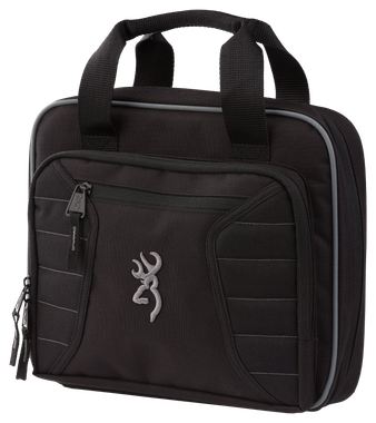 Browning 1431089901Double Black Polyester Holds 2 Handguns