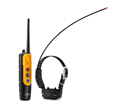 Garmin 0100120400 Pro Trashbreaker System Bundle Handheld w/BarkLimiter, Tri-Tronics, LED Beacon Lights, 1-Hand Operation Yellow Rechargeable Li-ion; Collar Up to 9 Dogs 4 Mile Range