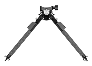 Mdt Sporting Goods Inc 106292BLK CKYE-POD Gen 2 Single Pull Standard, Black Aluminum, 9"-15.50", 360 Degrees Pan, Spiked Feet, Integrated Barricade Stop, Fits ARCA/Picatinny/RRS Dovetail Rails