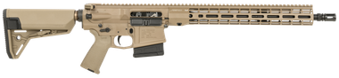 Aero Precision APCR650047 M5308 Win 10+1 16" Mid-Length, FDE, 15" R-ONE M-LOK Handguard, Magpul Grip/SL-S Stock, Ambi Charging Handle/Safety