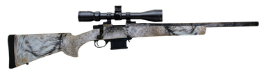 Howa HMA70722FY M1500 Mini Action Full Size 7.62x39mm 5+1 20" Yote Heavy Barrel, Yote Drilled & Tapped Steel Receiver, Yote Fixed HTI Synthetic Stock, Nikko Stirling GamePro 4-12x40mm