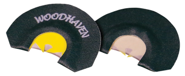 Woodhaven WH320 TalonDiaphragm Call Triple Reed Turkey Hen Sounds Attracts Turkeys Black