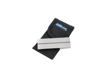 AccuSharp 027C Pocket StoneFine/Coarse Diamond Sharpener Gray