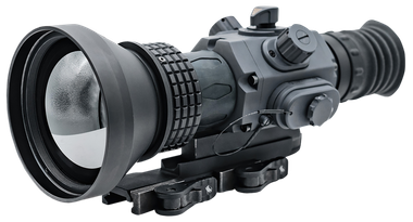 Armasight TAVT66WN7CONT102 Contractor 640 Thermal Rifle Scope Black Hardcoat Anodized 4.8-19.2x 75mm Multi Reticle 640x480, 60Hz Resolution Zoom 1x-4x