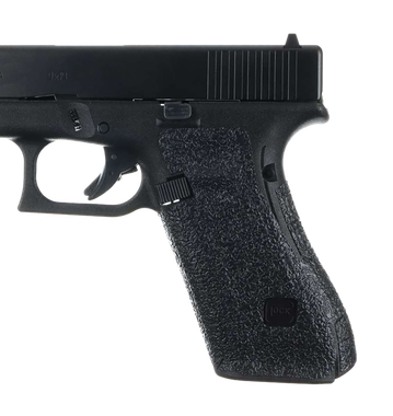 Talon Grips 103R Adhesive GripCompatible w/Glock Gen3 17/22/24/31/34/35/37, Black Textured Rubber
