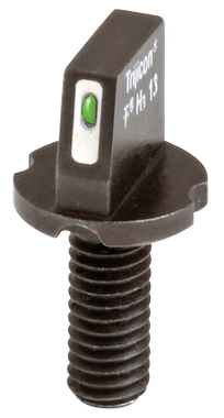 XS Sights AR20016 AR-15 A2 Tritium Front SightBlack Mil-Spec Green with White Outline for AR-15