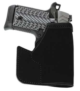 Galco PRO648B Pocket ProtectorBlack Steerhide Fits S&W Bodyguard 2.0 Ambidextrous