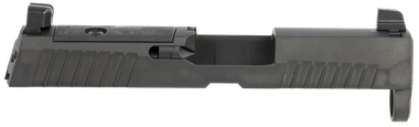 Sig Sauer 8900957 P320Sig P320 9mm Luger Nitride Black Stainless Steel Optic Ready Slide XRAY3 Suppressor Sights Compatible With ROMEO1 PRO ROMEO2