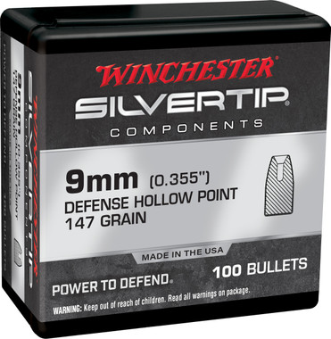 Winchester 9mm Ammo 147gr SHP Ammunition - 100 Rounds