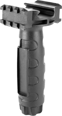 Aim Sports PJTGR Tactical Vertical Foregrip Made of Polymer With Black Textured Finish for Picatinny/Weaver Rail