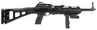 Hi-Point 995FGFLTS 995TS Carbine 9mm Luger 16.50" 10+1 Black All Weather Molded Stock W/Forward Folding Grip and Weapon-Mounted Flashlight