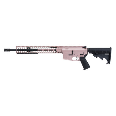 SPIKE'S RFL 556 16" MD MLOK ROSE GLD
