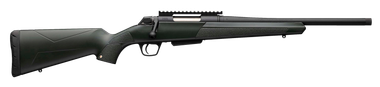 Winchester Repeating Arms 535757293 XPR450 Bushmaster 3+1 16.50" Perma-Cote Matte Threaded Barrel, Perma-Cote Matte Picatinny Rail Steel Receiver, Fixed Green Polymer Stock
