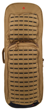 Advance Warrior Solutions FR36RBPTN/BL Frame36" L Backpack with Side Handle, Tan Polyester for Tactical Rifle, Molle Front