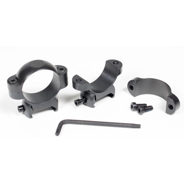Leupold 2-Piece LRW Cross-Slot Steel Scope Rings 1" High Matte