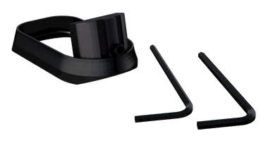 Rival Arms RA70G211A Two Piece Magwellmade of Aluminum with Anodized Black Finish for Glock 19 Gen4