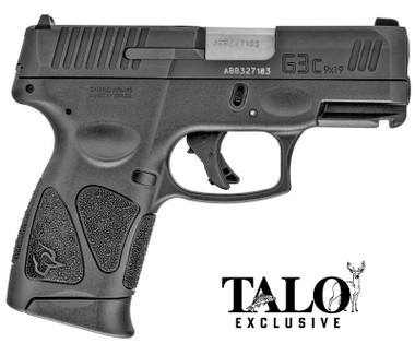 G3C 9mm 3.2" BLK/BLK NiteSight TALO 3/12