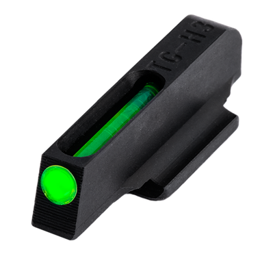 TruGlo TGTG131RT1 TFOGreen/Tritium/Fiber Optic Front Sight-Green/Tritium/Ruger SR9/SR9c