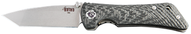 Southern Grind SG06050008 Spider Monkey3.25" Folding Tanto Plain Satin S35VN SS Blade, 4.19" Black Textured Carbon Fiber Handle, Includes Pocket Clip
