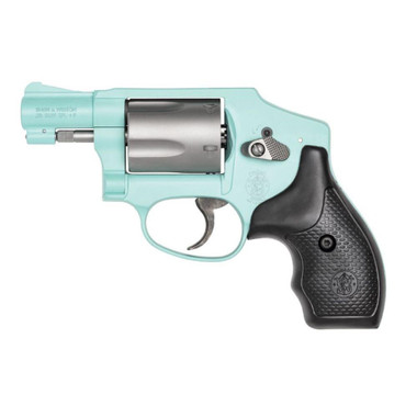 Smith & Wesson M642 Handgun .38 Spl 5rd Capacity 1.875" Barrel Robin's Egg Blue USED