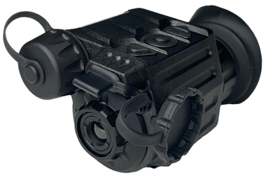 Armasight TAVT36MNASIDE101 Sidekick 320 Thermal Monocular Black Anodized Hardcoat 1x 9.1mm Multi Reticle Zoom 1x-4x