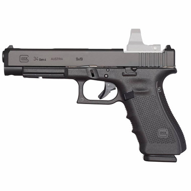 Glock G34 Gen 4 MOS Handgun 9mm 17/rd Magazines (3) 5.31" Barrel Black Austria REFURBISHED