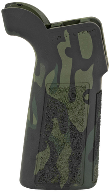 B5 Systems PGR1426 Type 23 P-GripBlack Multi-Cam Polymer, Aggressive Textured, Fits AR-Platform