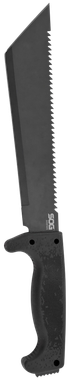 S.O.G SOG-MC04-N SOGfari10" Black Hardcased 3Cr13MoV SS Blade Black Kraton Handle 16" Long Includes Sheath