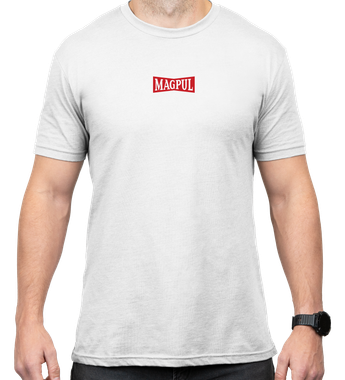 Magpul MAG1270100S Hot & FreshWhite Cotton Short Sleeve Small