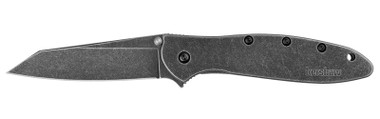 Leek RvrseTanto 3" Random Blkwsh PktKnife