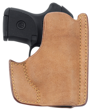 Galco PH652 Front PocketNatural Horsehide Fits Springfield XD-S/Taurus 709 Slim/Ruger Max-9/FN 503 Ambidextrous