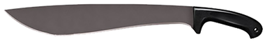 Cold Steel 97JMS Jungle16" Black Matte Baked-On Anti Rust 1055 Carbon Steel Blade/ Black Polypropylene Handle 22" Long Includes Sheath