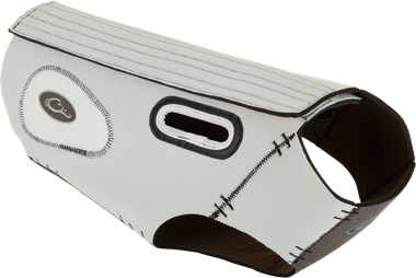 Drake Waterfowl GD9900WHT3 Neoprene Dog VestLarge White Neoprene