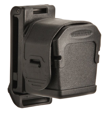 Blackhawk 44A890BK Taser Cartridge HolderFits Taser X26/X26P Duty Holster Black Polymer Belt Loop Mount