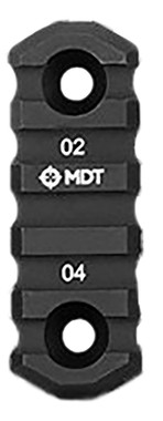 Mdt Sporting Goods Inc 103150BLK M-Lok Picatinny RailBlack Anodized 2.50" Long