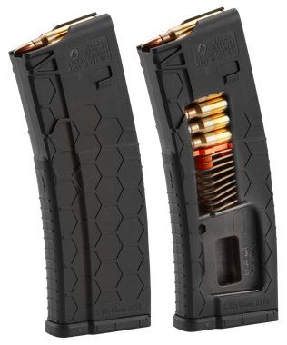 Hexmag HX1530ARBLK Series 2Black Detachable 15rd Multi-Caliber for AR-15