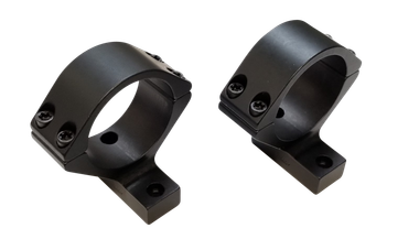 Talley B950719 Scope Mount/Ring ComboBlack Aluminum 1" Tube Browning A-Bolt 3 High Rings Short/Long Action 0 MOA