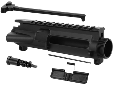 TacFire UP01C2 Stripped Upper Receiver5.56x45mm NATO Black Anodized for AR-15