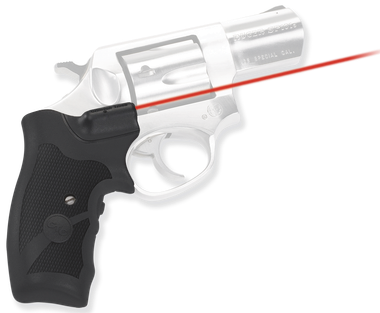 Crimson Trace 0119501 LasergripsFits Ruger SP101, Red Laser 633nM Wavelength 5mW Output, Black Polymer