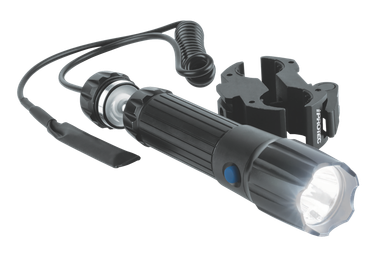 iProtec 6105 LG110LR Shotgun Light/Laser ComboBlack Anodized Red Laser 110 Lumens White Light