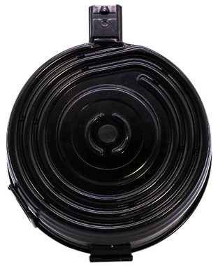 Kci Usa Inc KCIMZ004S AK-4775rd Drum 7.62x39mm Black Steel Fits AK-47/AKM Platform