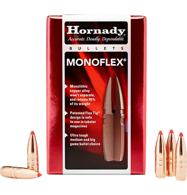 Hornady 30310 MonoFlex30 Cal .308 140 gr MonoFlex 50 Per Box/ 25 Case