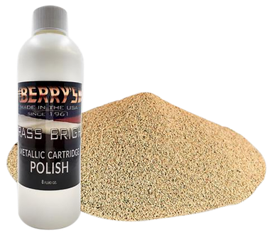 Berry's 73743 Brass Polishing Kit8 oz. Bright Brass/ 6 lbs. Corn Polishing Media