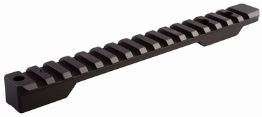 Talley PS0252153 CVA Cascade Picatinny RailBlack Anodized Short Action 0 MOA