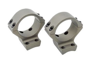 Talley SB830735 Scope Mount/Ring ComboSmoked Bronze Cerakote 34mm Tube Fits X-Bolt Low Rings