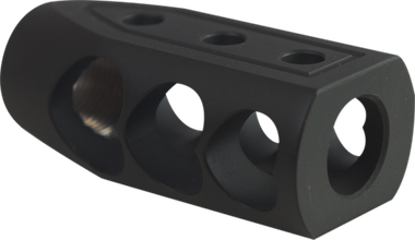 Timber Creek Outdoors 50BEOHBBLC Muzzle BrakeBlack Cerakote with 49/64-20 tpi Threads for 50 Beowulf AR-Platform
